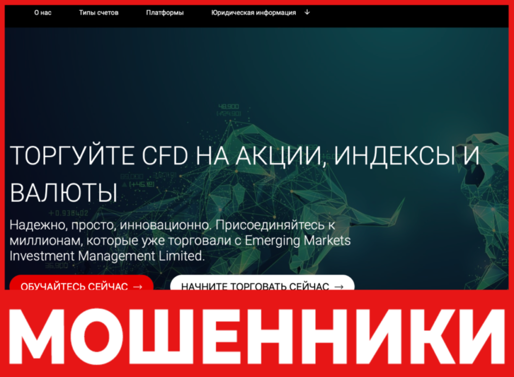 Emerging Markets Investment лицевая сторона скрин