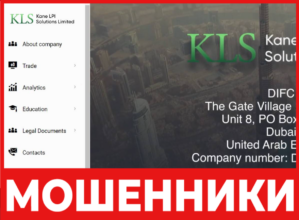 KaneLPISolutionsLTD лицевая сторона скрин
