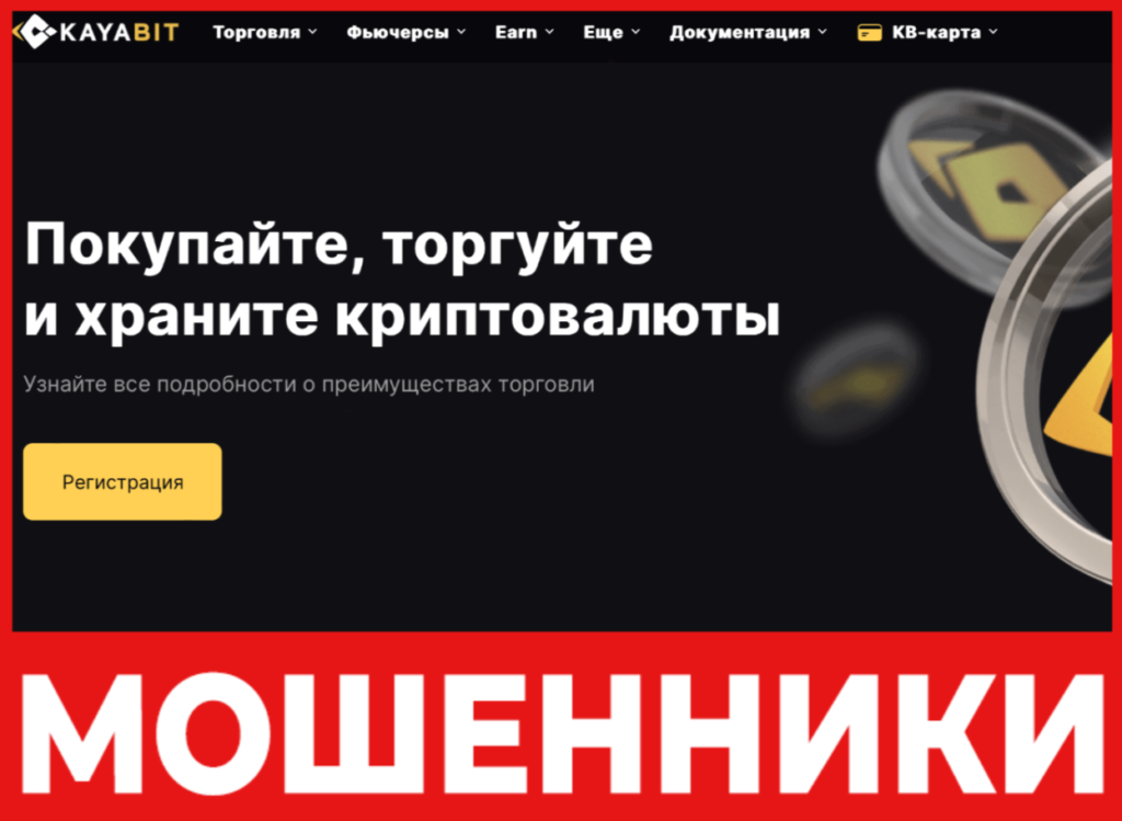 Kayabit лицевая сторона скрин