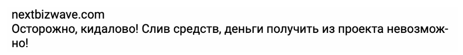 NextBizWave 1 скрин