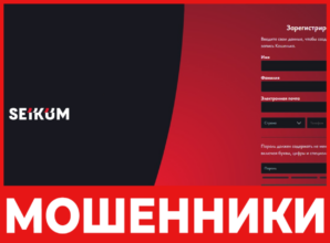 Trade Platform Seikum лицевая сторона скрин