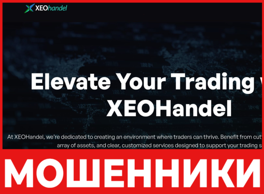 XEOHandel лицевая сторона скрин