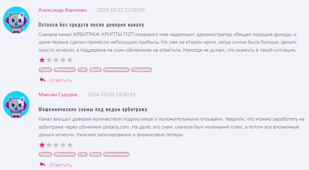 АРБИТРАЖ КРИПТЫ П2П_1 скрин