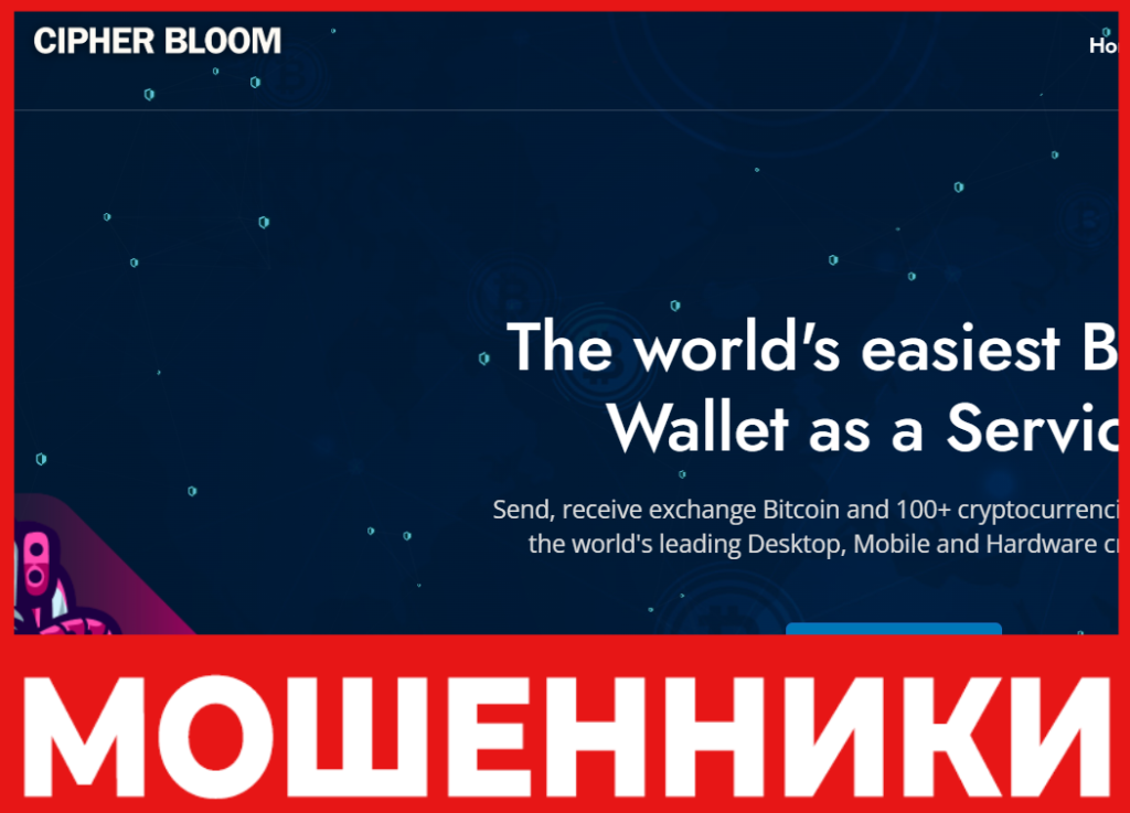 Cipher Bloom лицевая сторона скрин