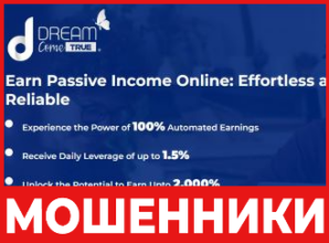 Dream Come True лицевая сторона скрин