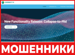 Euronext лицевая сторона скрин