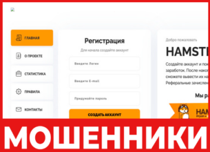 HamsterBOT лицевая сторона скрин