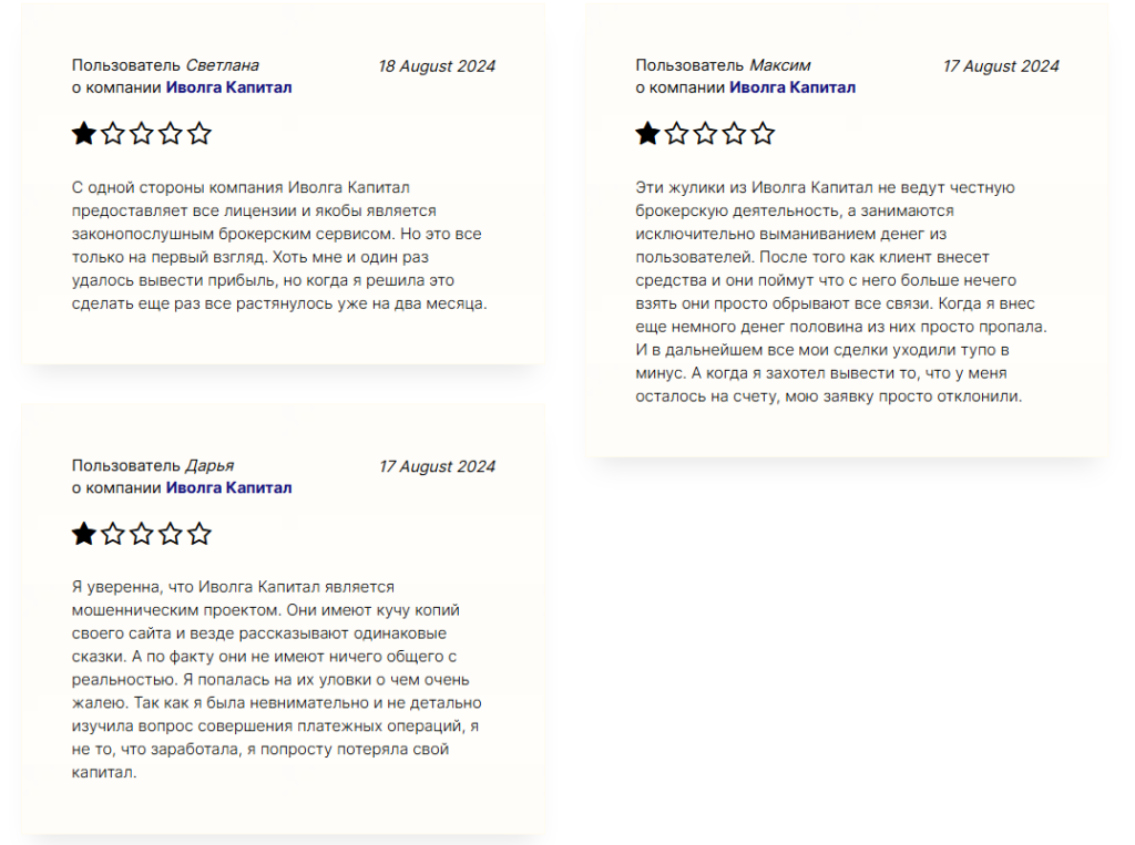 Ivolga Capital 1 скрин