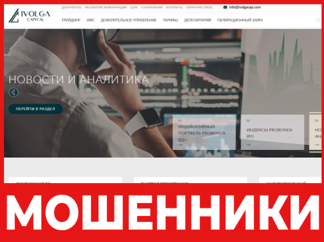 Ivolga Capital лицевая сторона скрин