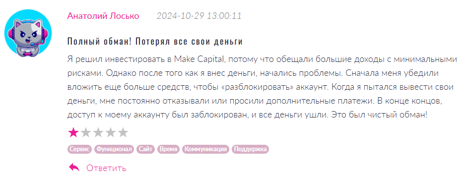 Make Capital 1 скрин