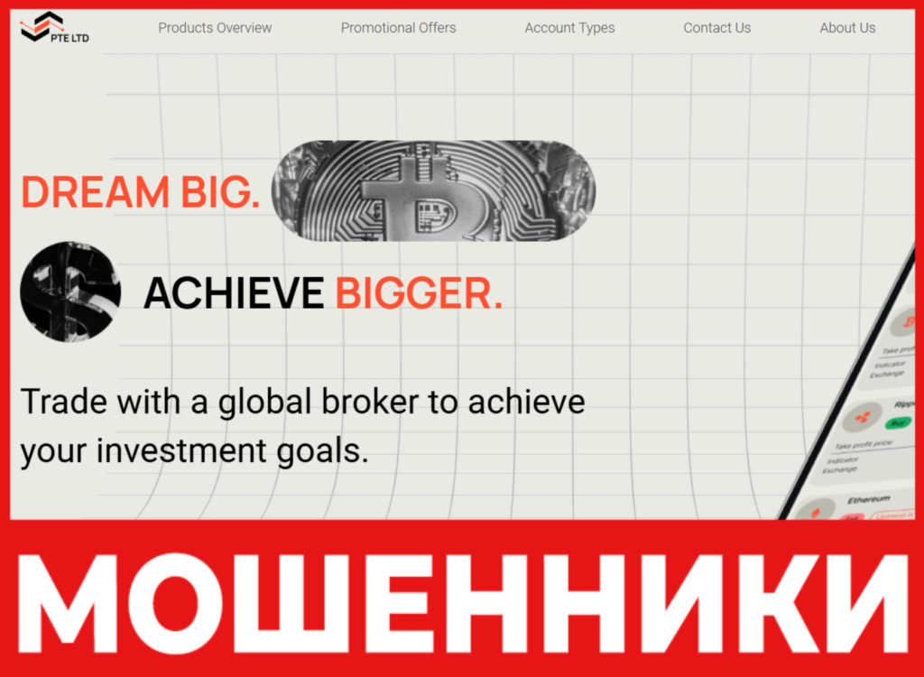 Performance Investment Pte Ltd лицевая сторона скрин