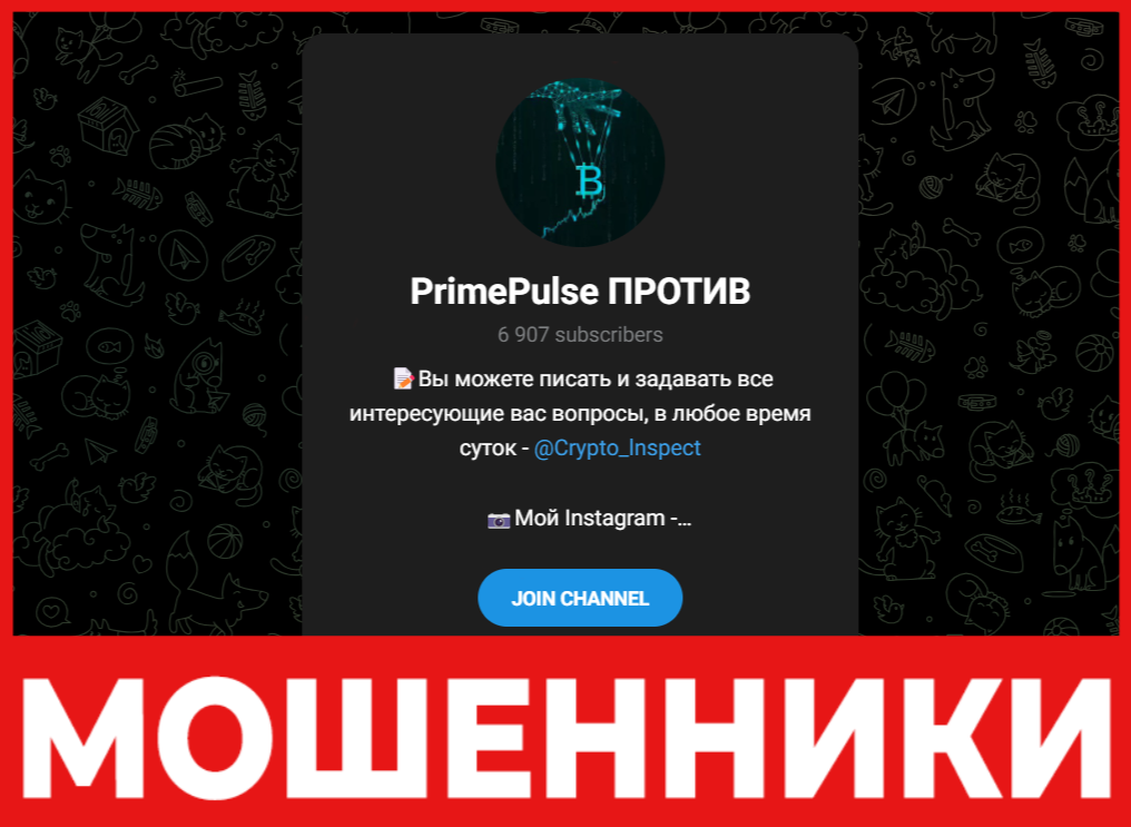 PrimePulse ПРОТИВ лицевая сторона скрин