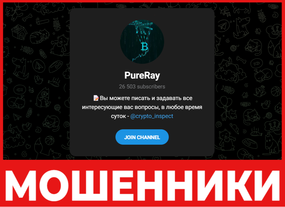 PureRay лицевая сторона скрин