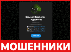 SeoJob лицевая сторона скрин