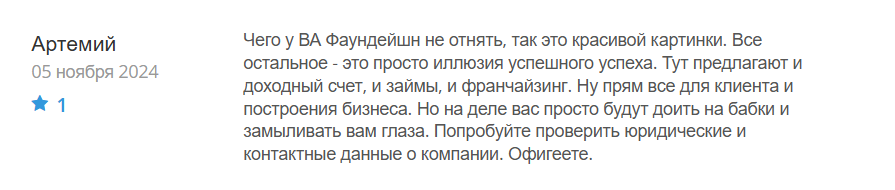 VA Foundation_1 скрин