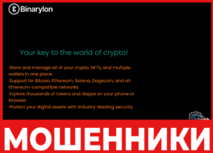 Binarylon лицевая сторона скрин