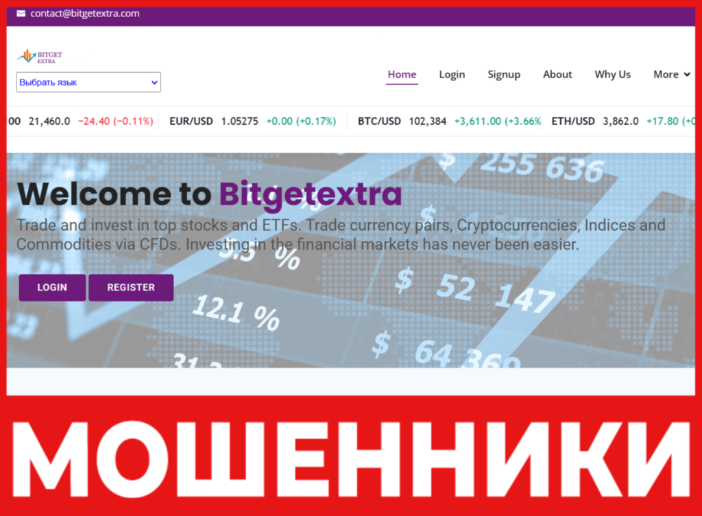 Bitgetextra лицевая сторона скрин