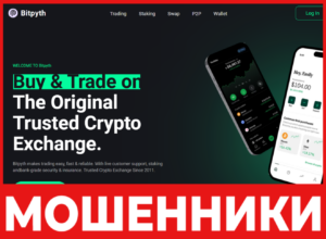 Bitpyth лицевая сторона скрин