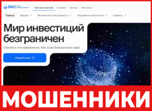 БКС Мир Инвестиций лицевая сторона скрин