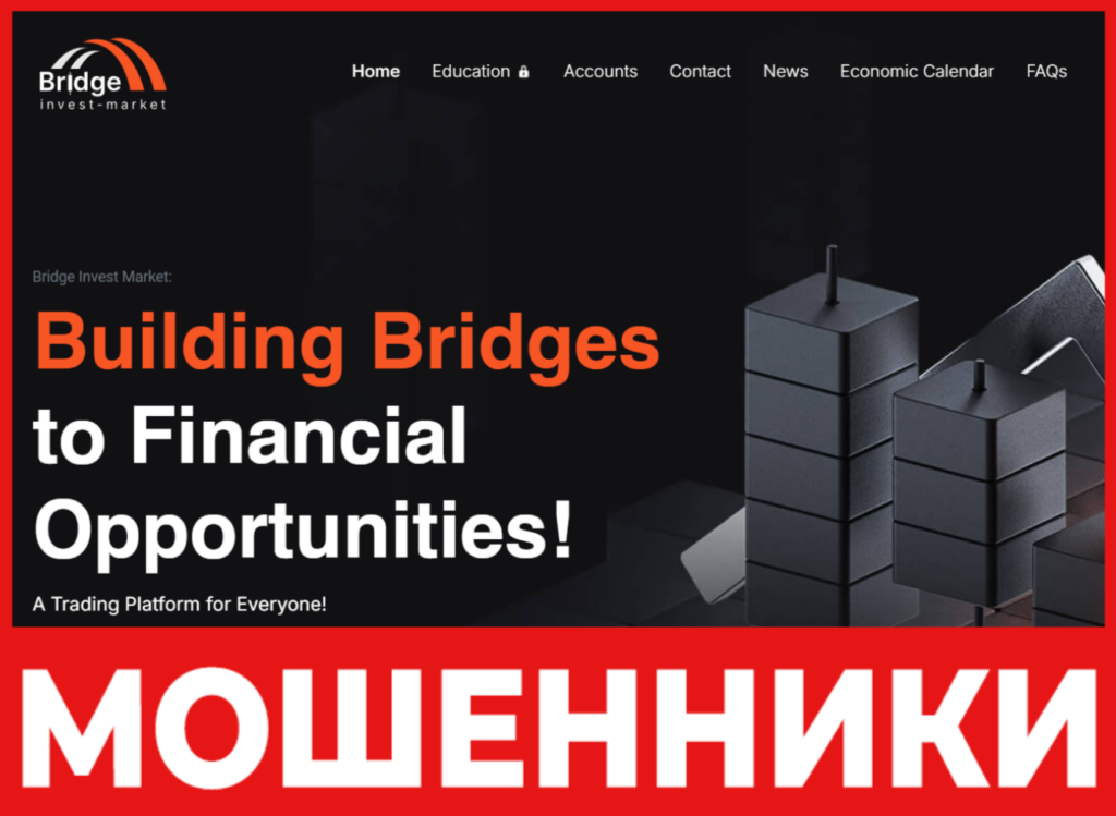 BridgeInvest лицевая сторона скрин