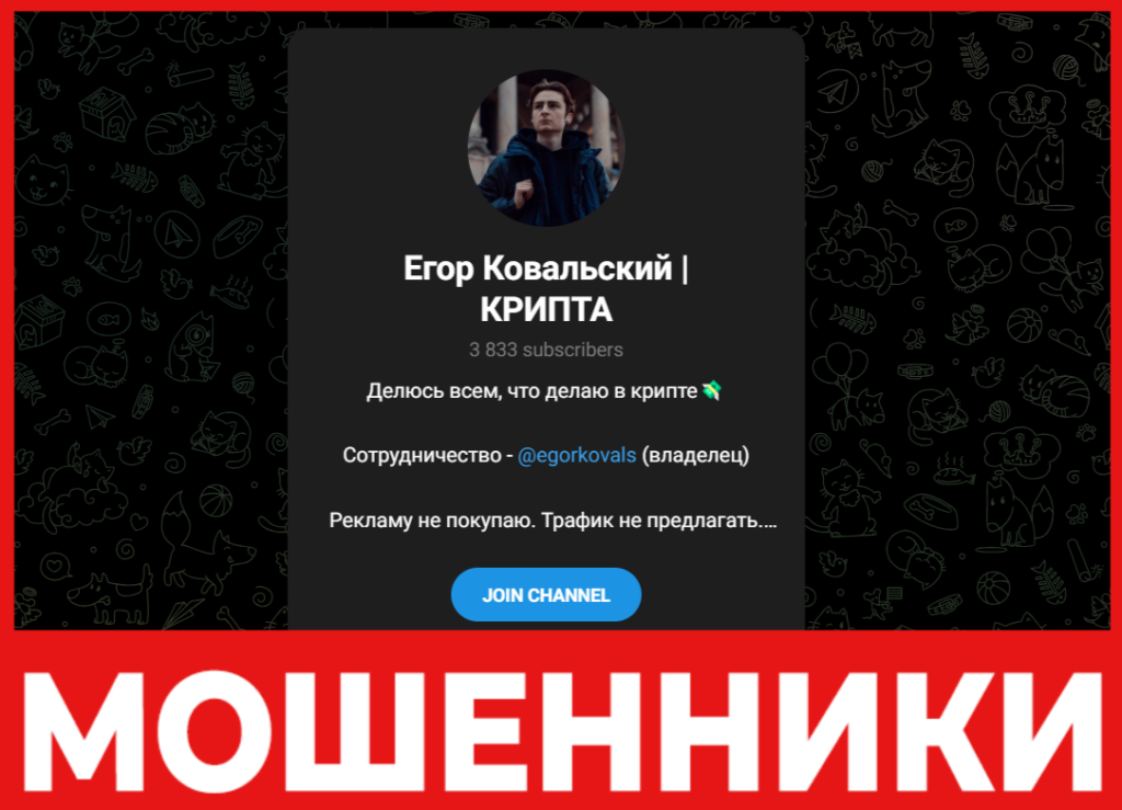 Егор Ковальский Крипта лицевая сторона скрин