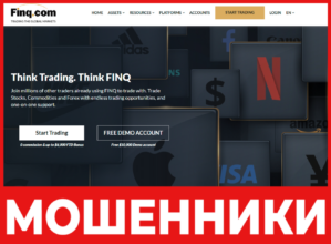 Finq лицевая сторона скрин