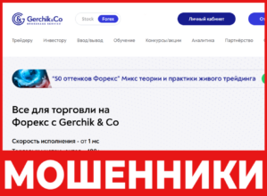 Gerchik & Co лицевая сторона скрин