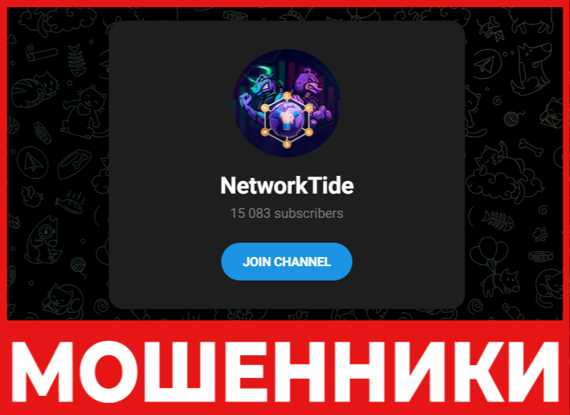 NetworkTide лицевая сторона скрин