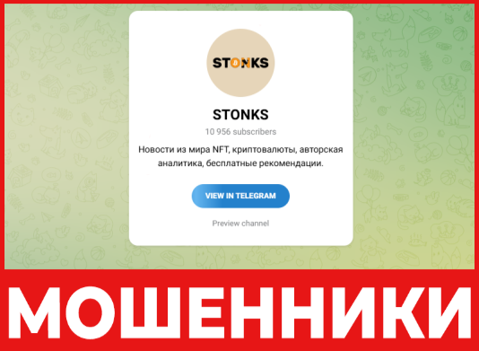 STONKS лицевая сторона скрин