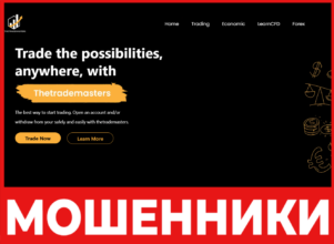 TheTradeMaters лицевая сторона скрин