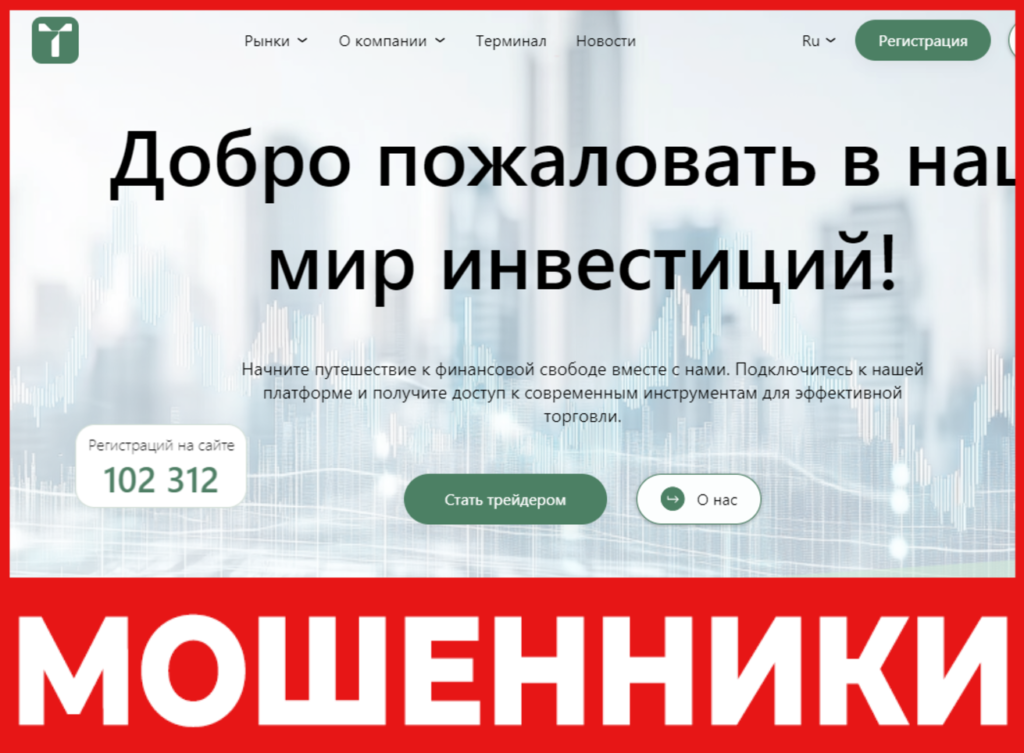 Tricaro лицевая сторона скрин