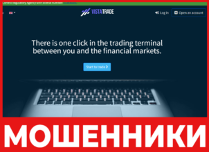 Vista Trade лицевая сторона скрин