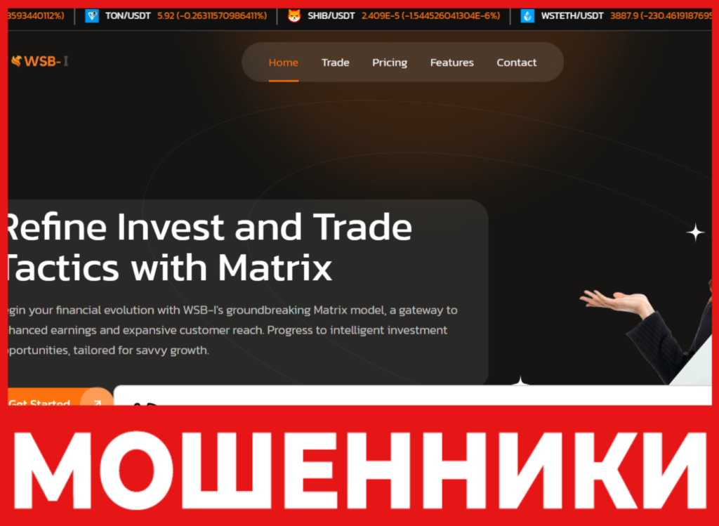 WSB-I лицевая сторона скрин
