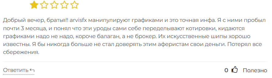 Arvis Capital LTD 1 скрин