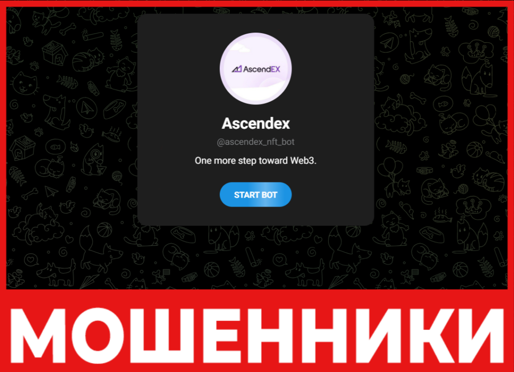 Ascendex_bot лицевая сторона скрин