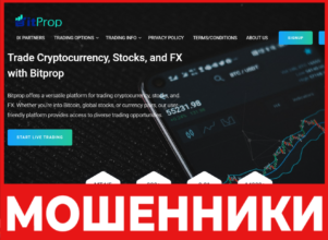 BitProp Trader лицевая сторона скрин