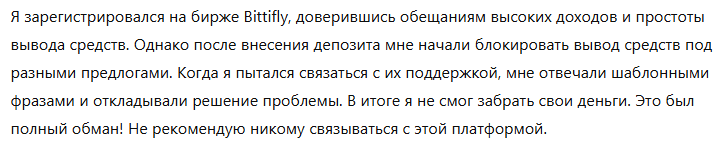 Bittifly 1 скрин