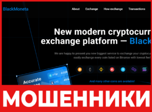 BlackMoneta лицевая сторона скрин