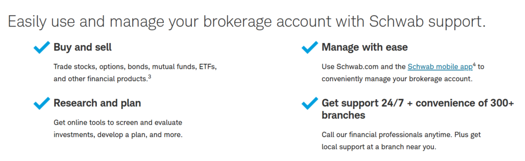 Charles Schwab 1 скрин