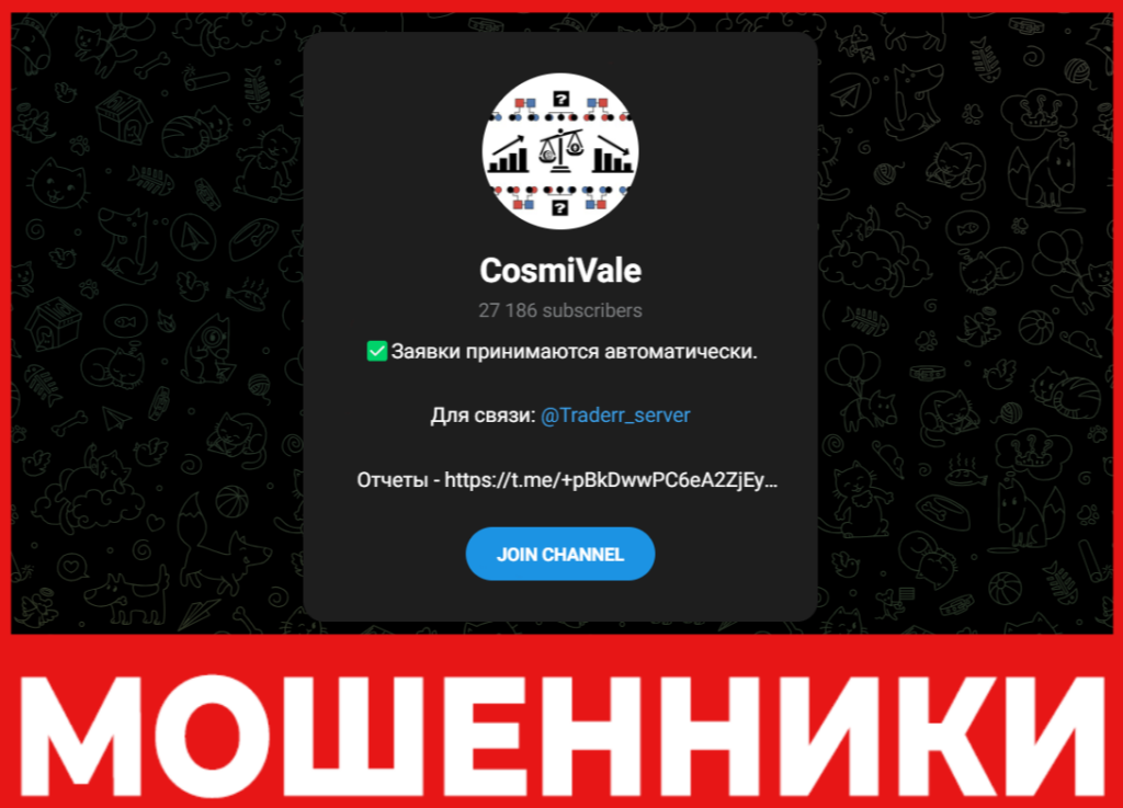 CosmiVale лицевая сторона скрин