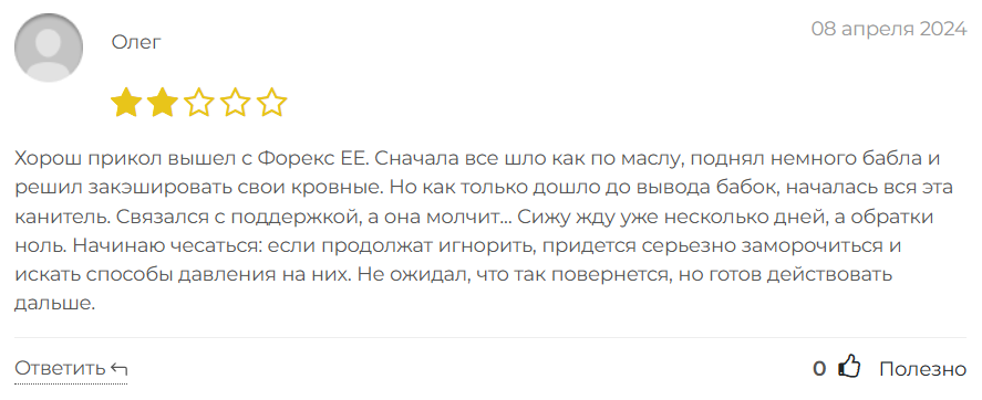 ForexEE 1 скрин