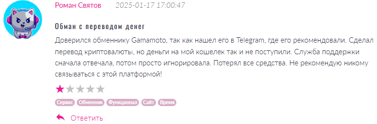 Gamamoto 1 скрин
