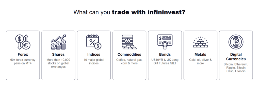 Infininvest 1 скрин