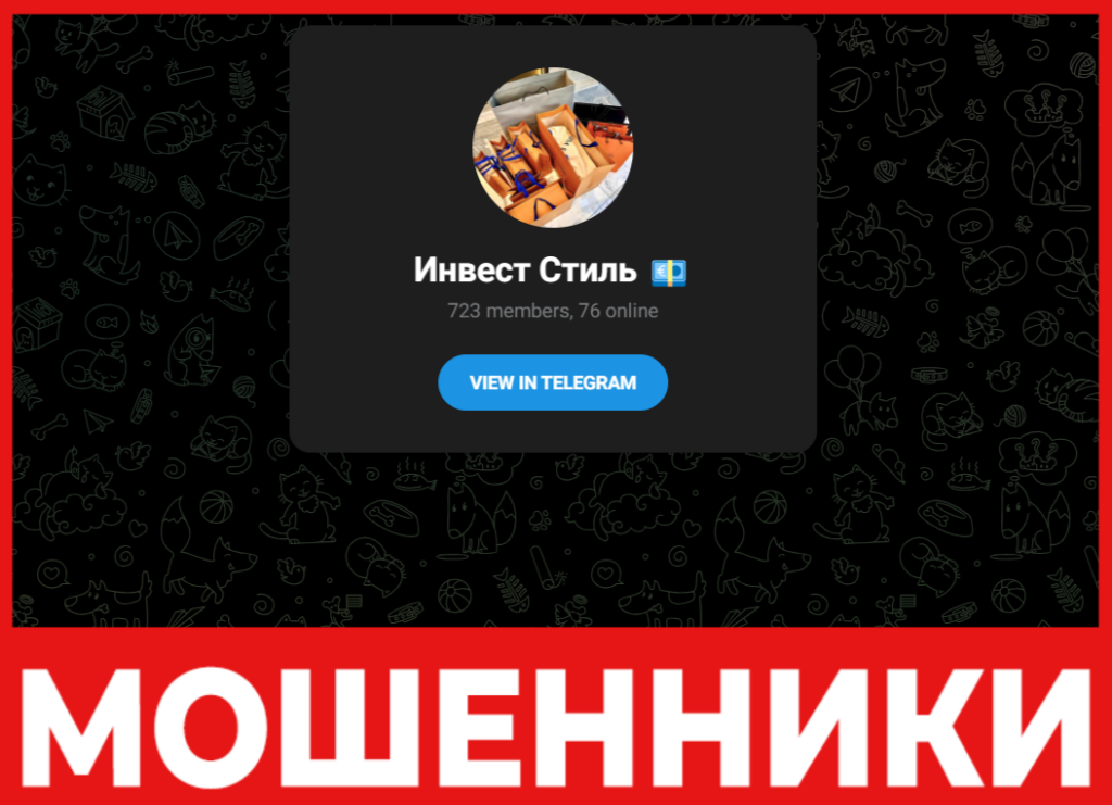 Инвест Стиль лицевая сторона скрин
