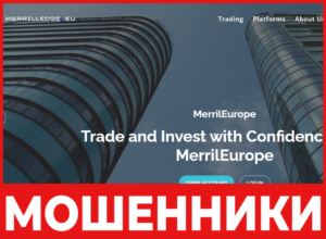 MerrilEurope лицевая сторона скрин