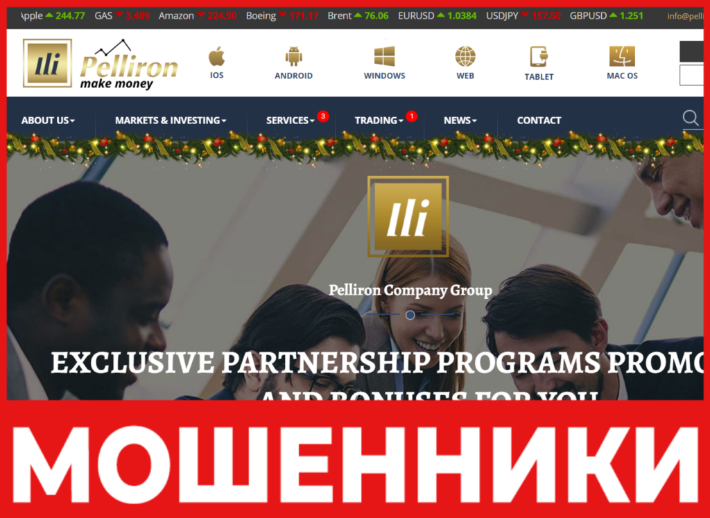 Pelliron Universal LLC лицевая сторона скрин