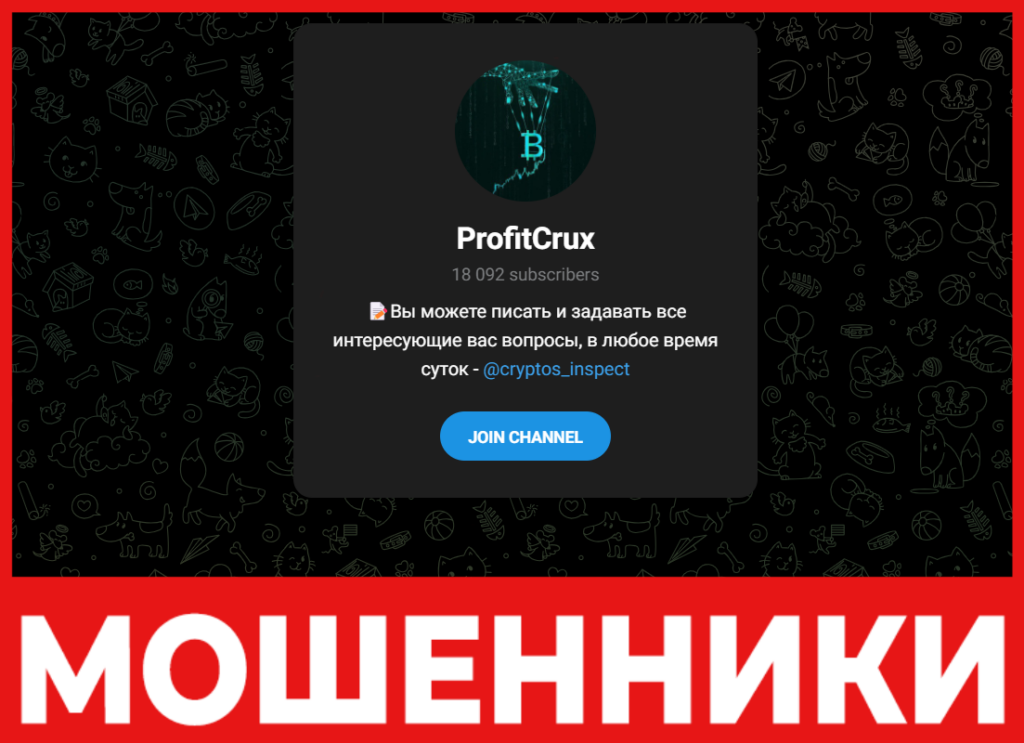 ProfitCrux лицевая сторона скрин