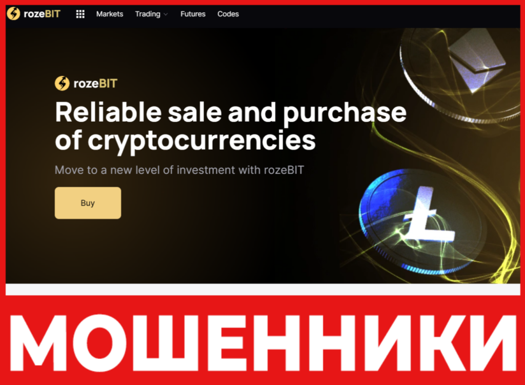 RozeBIT лицевая сторона скрин