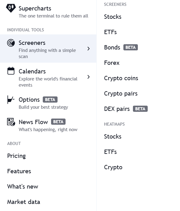 Trading Viev 1 скрин