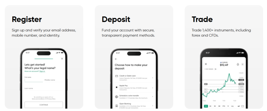 Trading.com 2 скрин